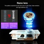 Car Door Light Compatible With Porsche - Image 6